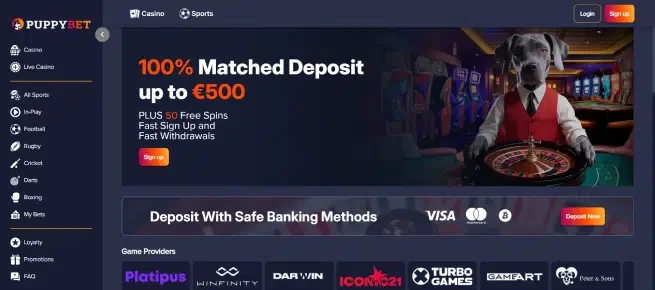 Puppybet Casino Speel Nu